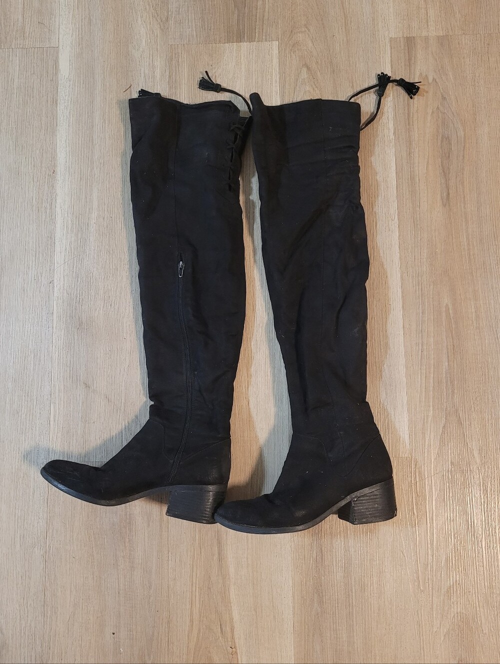 Women's Over-the-Knee Black Boots
